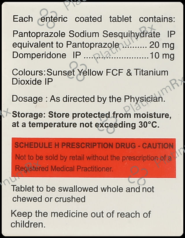 Pantin RD 10mg/20mg Tablet