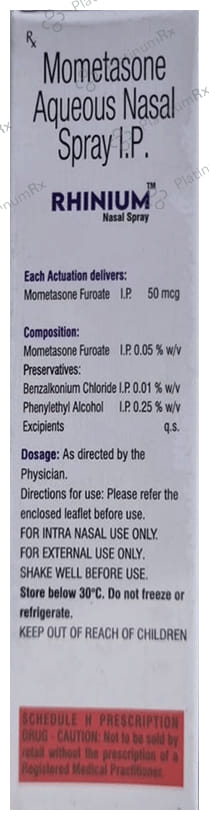 Rhinium 50mcg Nasal Spray