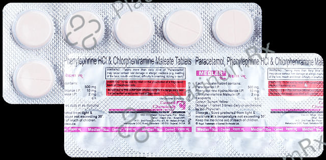 Medler New 2/500/10mg Tablet 10s