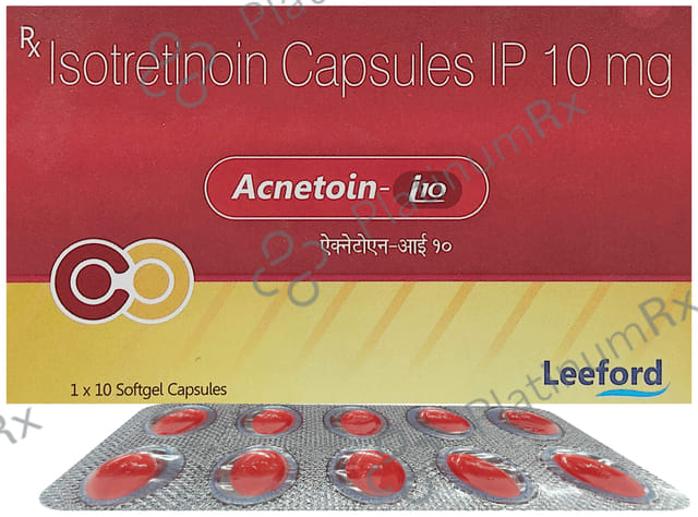 Acnetoin I 10mg Capsule 10s