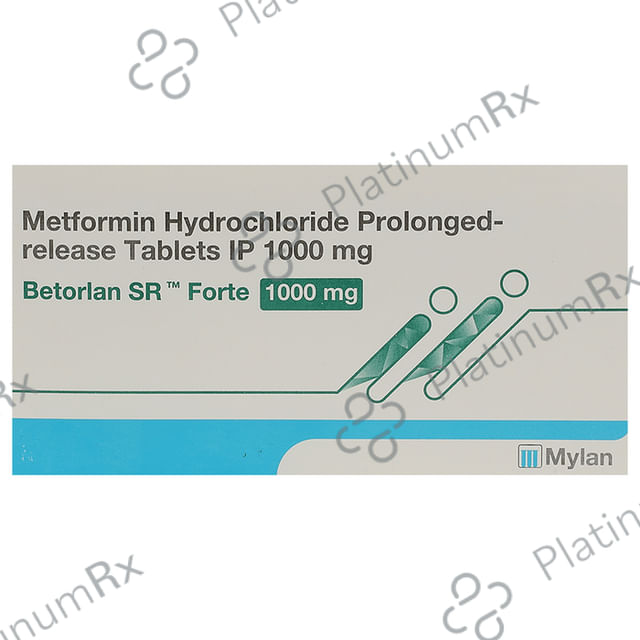 Betorlan SR Forte 1000mg Tablet