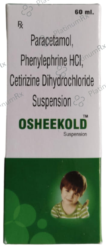 Osheekold 250/5/2.5mg Oral Suspension 60ml