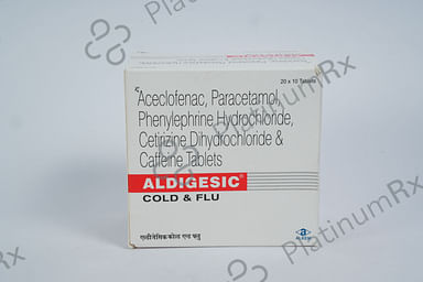Aldigesic Cold &Flu Tablet 10s