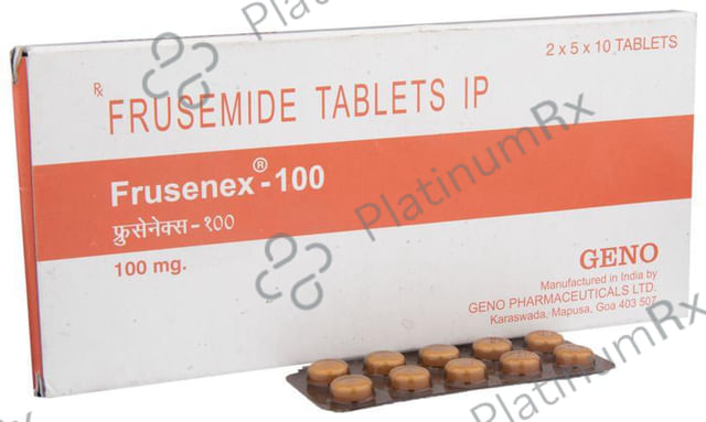 Frusenex 100mg Tablet 10s