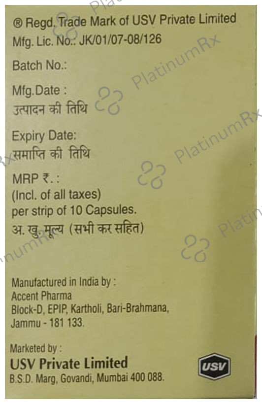 Ecosprin AV 75/20mg Capsule 15s