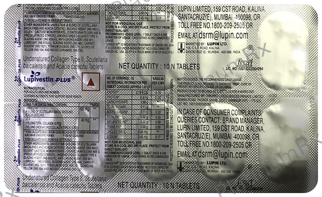 Lupivestin Plus 40/500mg Tablet 10s