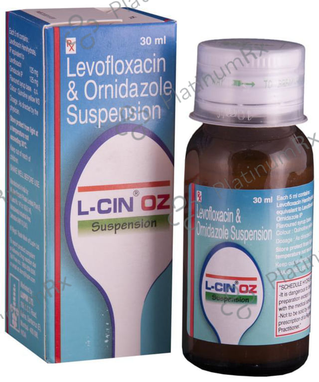 L Cin OZ 125/125mg Oral Suspension 60ml