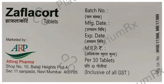 Zaflacort 6mg Tablet