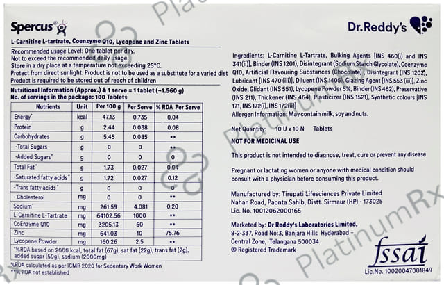Spercus Tablet 10s