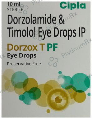 Dorzox T PF Eye Drop 10ml