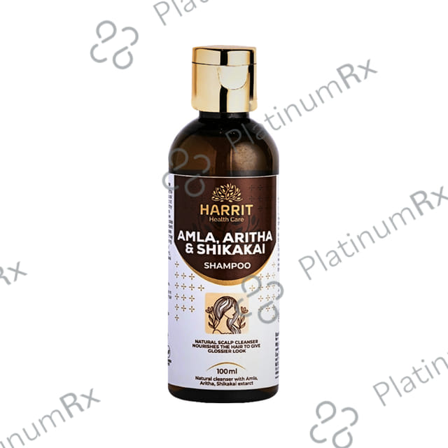 Harrit Health Care Amla Aritha & Shikakai Shampoo