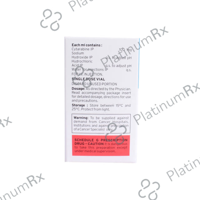 Cytarine 1000mg Injection 10ml