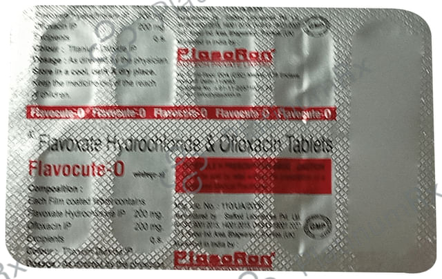 Flavocute O 200/200mg Tablet 10s