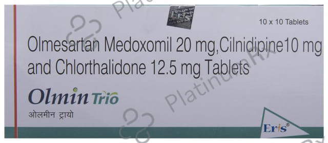 Olmin Trio 12.5/10/20mg Tablet 10s