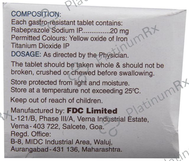 Pepcia 20mg Tablet 10s