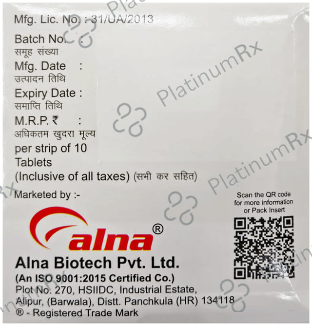 A Xanthin N 100/600mg Tablet 10s