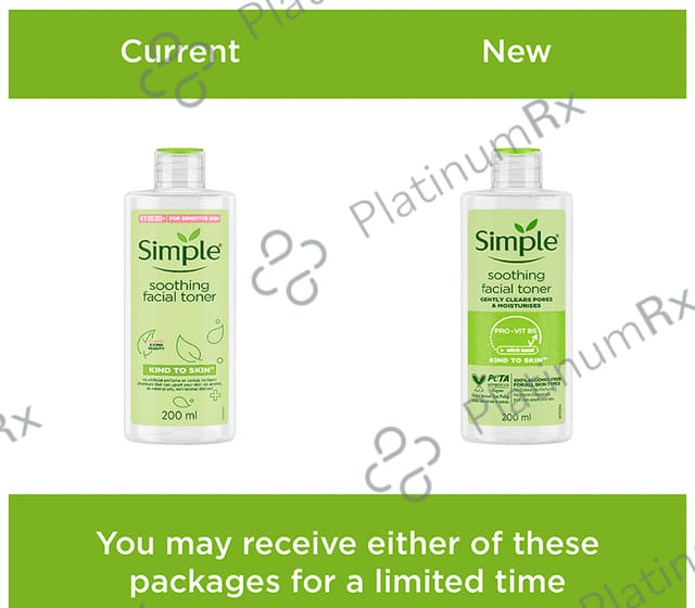 Simple Soothing Facing Toner