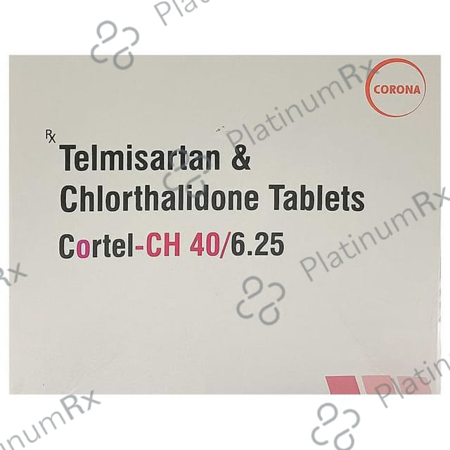 Cortel CH 40/6.25mg Tablet 15s