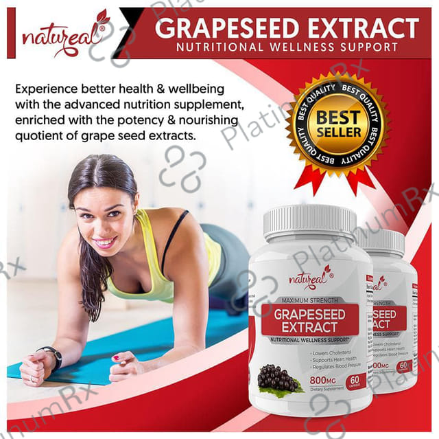 Natureal Grapeseed Extract 800mg Capsule
