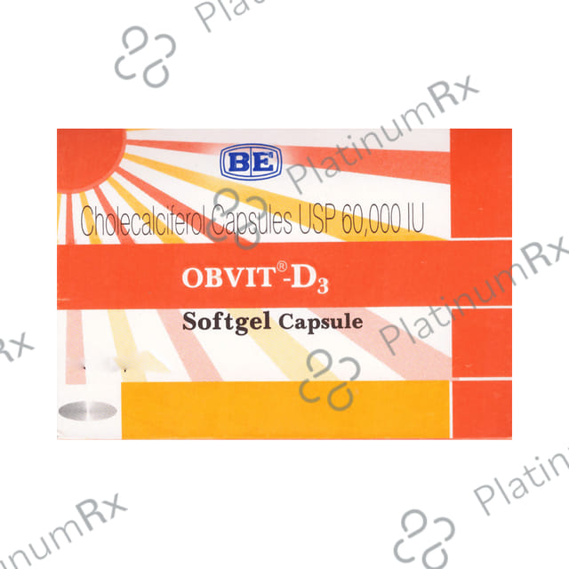 Obvit-D3 Softgel Capsule