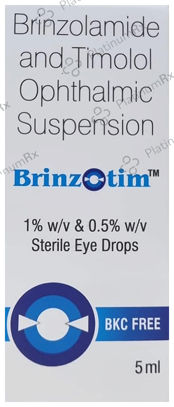 Brinzotim Eye Drop BKC Free