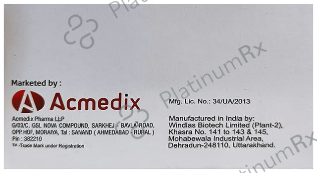 Acosita M SR 100/500mg Tablet 10s