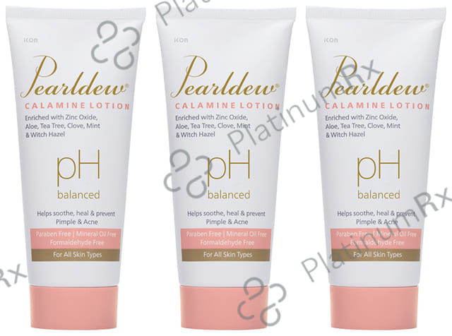Pearldew Calamine Lotion (100ml Each) 3 Tubes