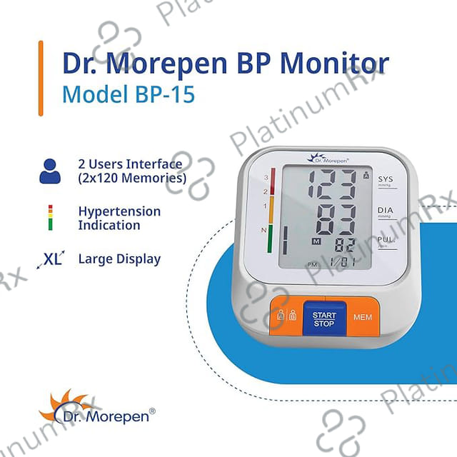 Dr Morepen BP 15 Blood Pressure Monitor 1s
