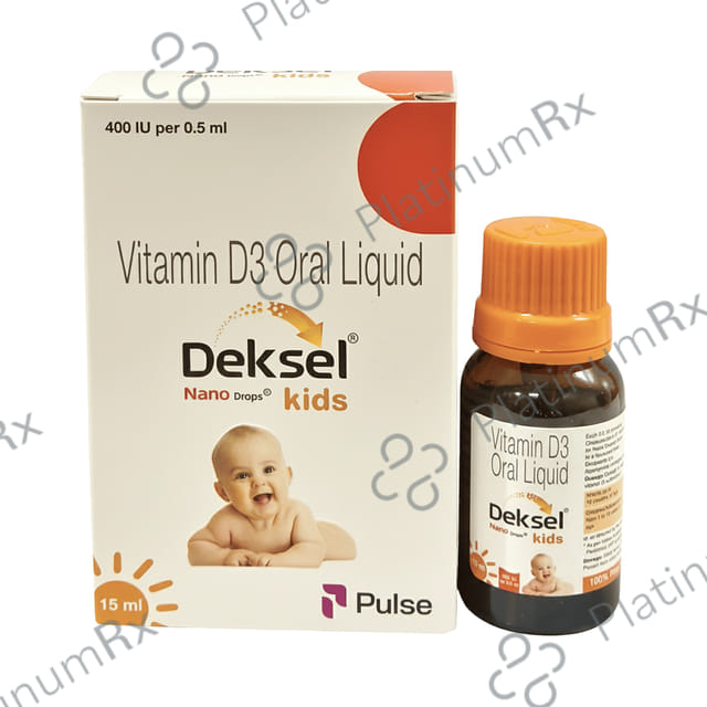 Deksel 400IU Nano Drop Kids 15ml