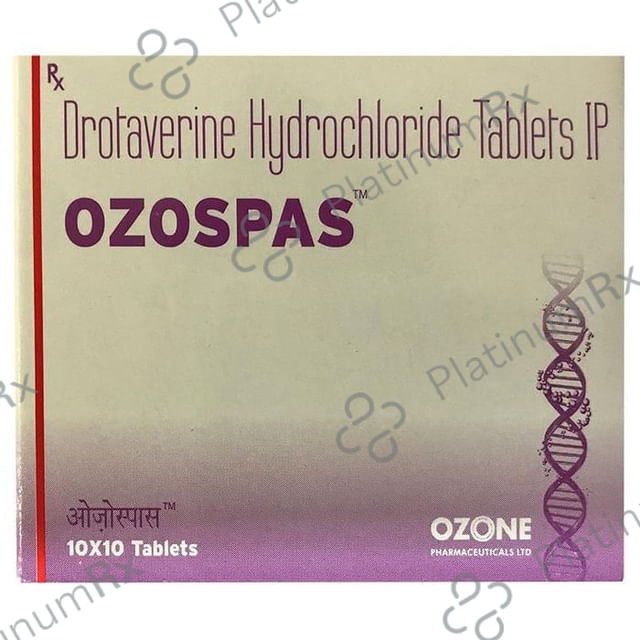 Ozospas 80mg Tablet 10s