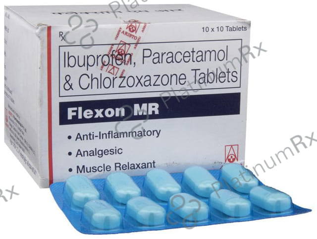Flexon MR 400/325/250mg Tablet 10s