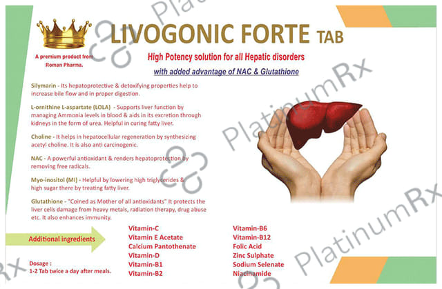Roman Pharma Livogonic Forte Tablet