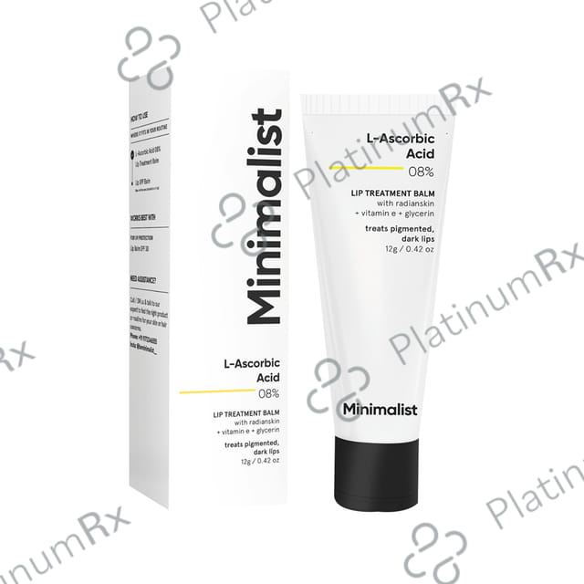 Minimalist 08% L Ascorbic Acid Lip Treatment Balm 12gm