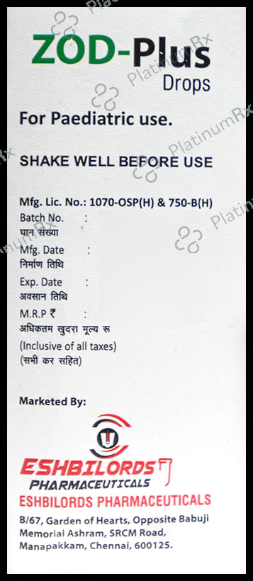 Zod-Plus Oral Drops