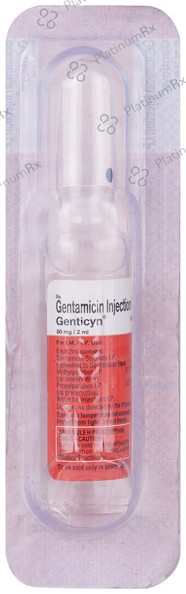 Genticyn 80mg Injection 2ml