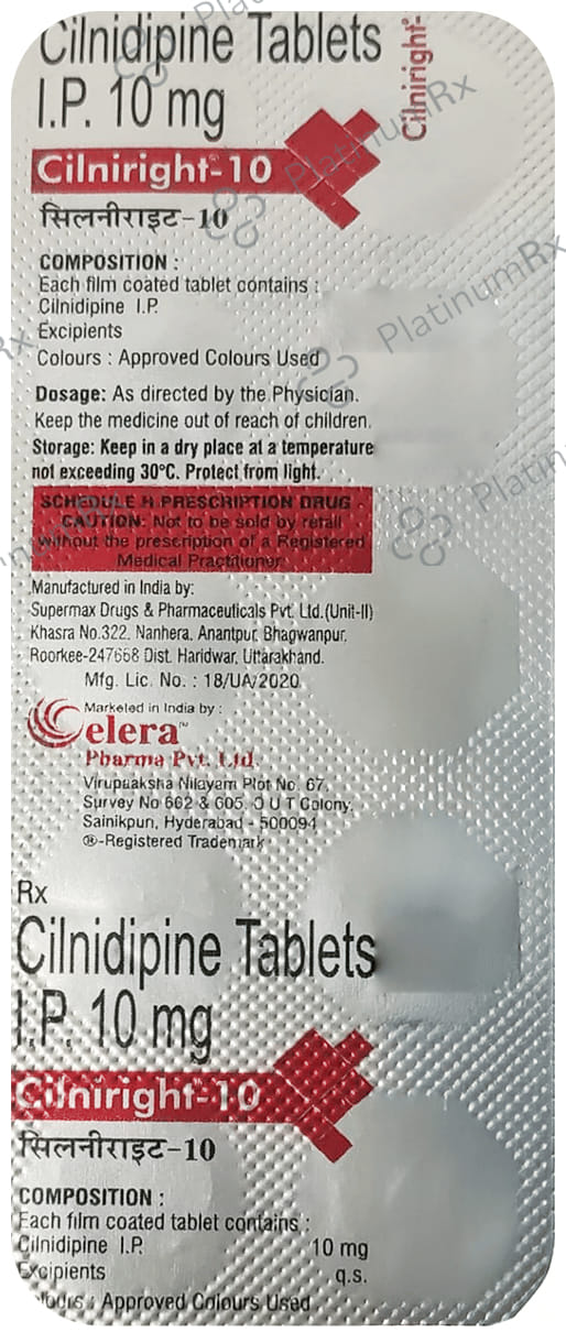 Cilniright 10 Tablet