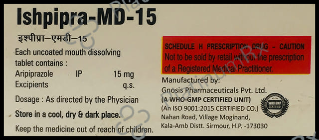 Ishpipra 15mg Tablet MD