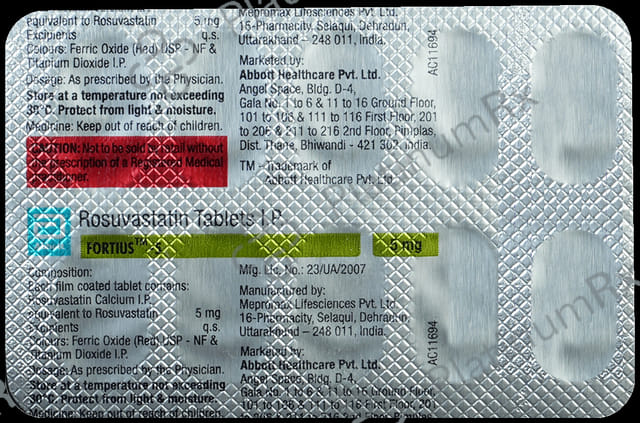 Fortius 5mg Tablet 10s