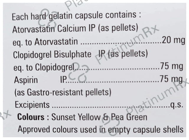 Zocovas Gold 75mg/20mg/75mg Capsule