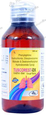 Tuscorest DX Syrup Sugar Free 100ml