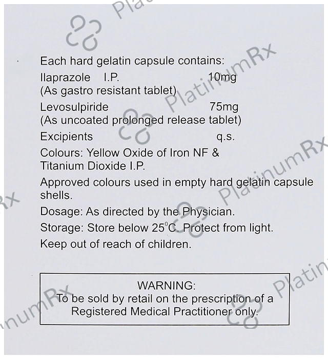 Iladac L 10/75mg Capsule PR 10s