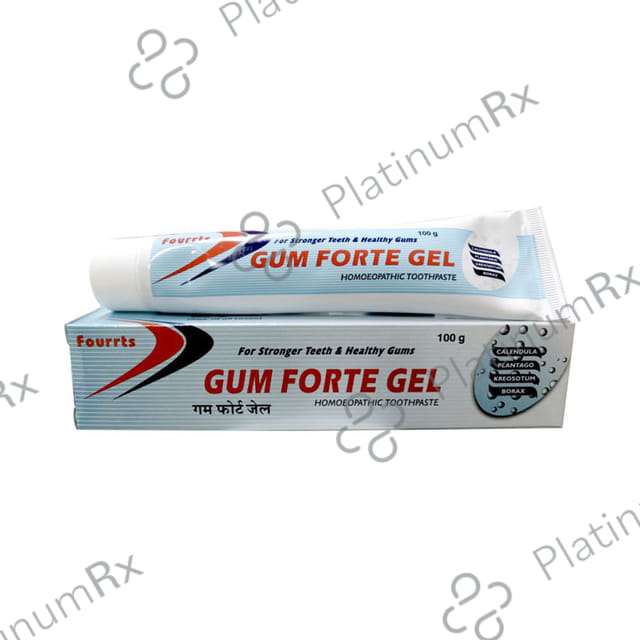 Fourrts Gum Forte Gel Homoeopathic Toothpaste