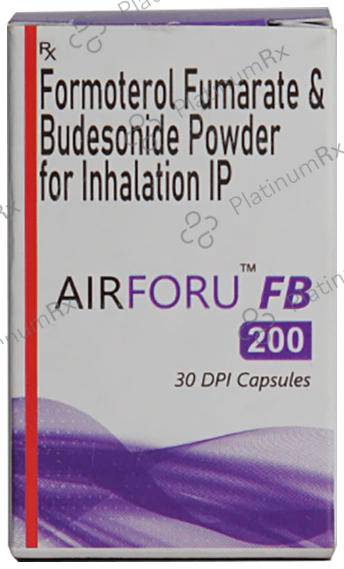 Airforu FB 200/6mcg DPI Capsule 30s
