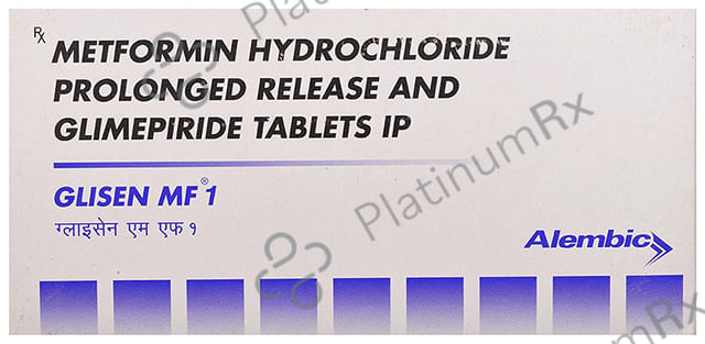 Glisen MF 1/500mg Tablet PR 15s