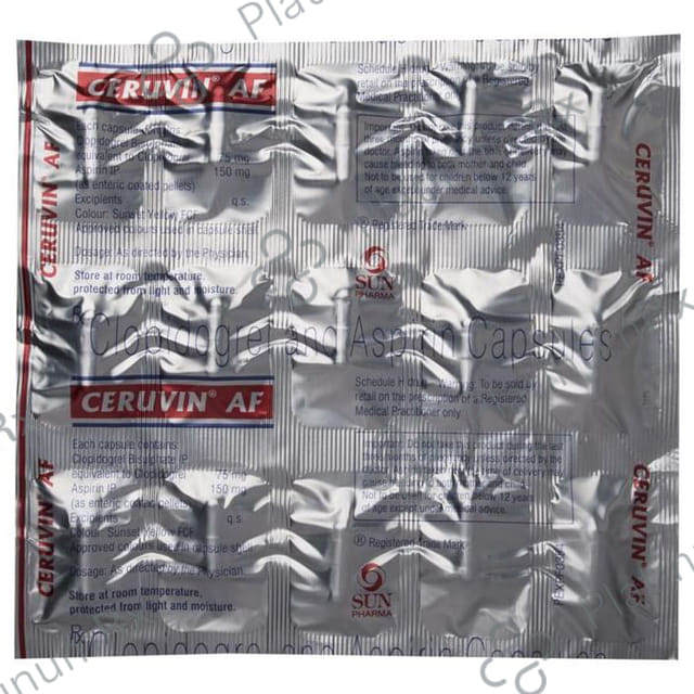 Ceruvin AF 150/75mg Capsule 15s