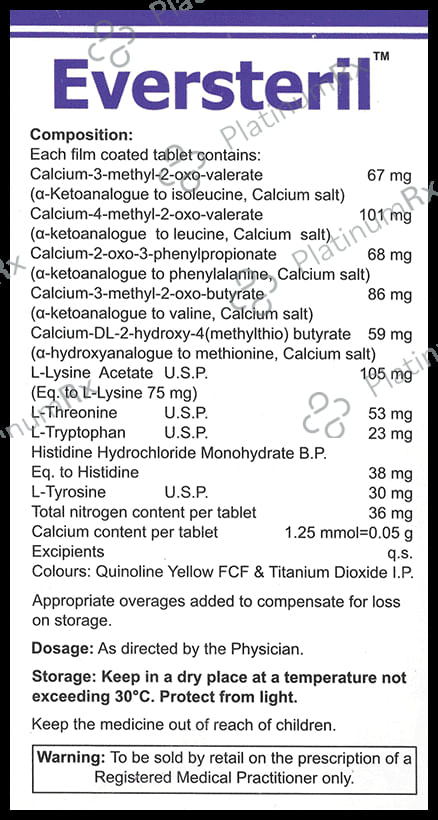 Eversteril Tablet