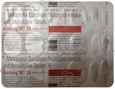 Amlong MT 25mg Tablet PR 15s