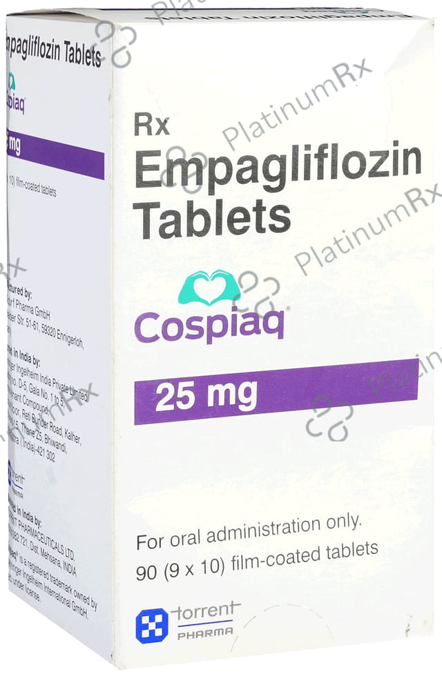 Cospiaq 25mg Tablet 10s
