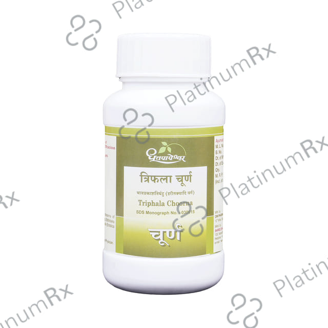 Dhootapapeshwar Triphala Choorna 120 gm
