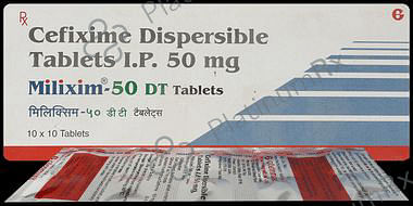 Milixim 50mg Tablet DT